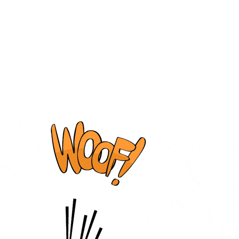 Woof Woof Dog Bark GIF