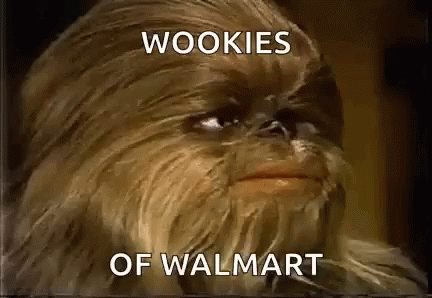 Wookies Of Walmart Funny GIF
