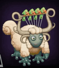 Woolabee My Singing Monsters GIF