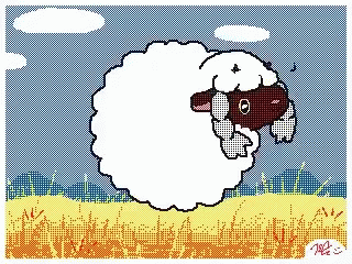 Wooloo Jumping In Farm Field GIF