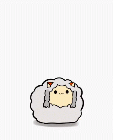 Wooloo Happy Bouncing GIF