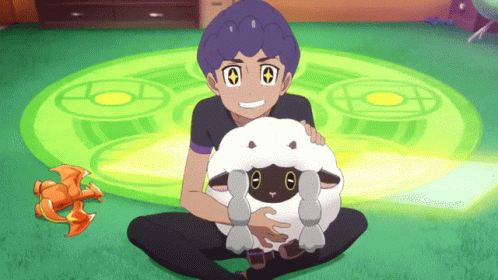 Hop And Wooloo Are Besfriends GIF