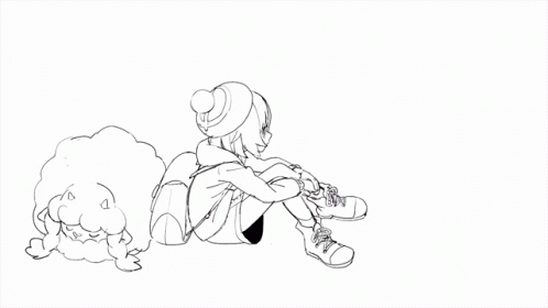 Wooloo And Shield Chan Drawing Art GIF