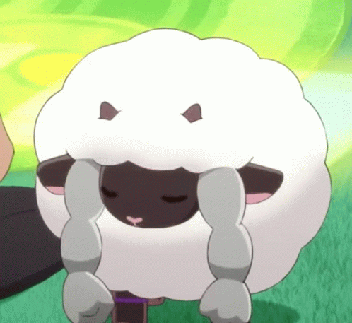 Wooloo Angry Wake Up GIF