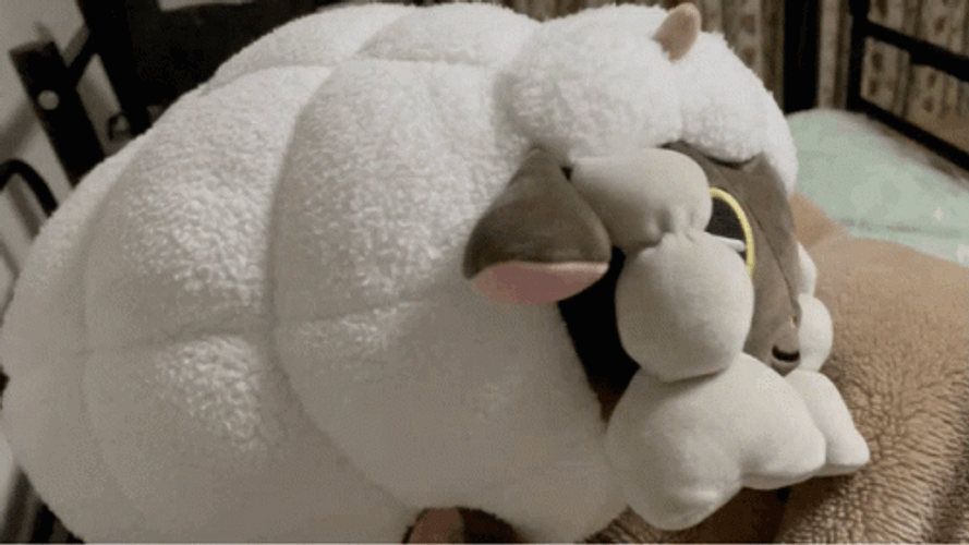 Wooloo Going To Sleep GIF