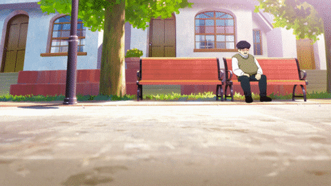 Wooloo Running From Other Pokémon GIF