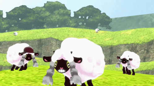 Wooloo Singing Together GIF