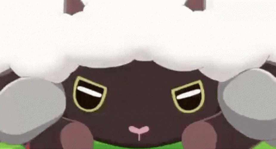 Wooloo Was Angry To His Enemy GIF
