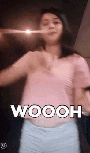 Female Dancing Wooo GIF