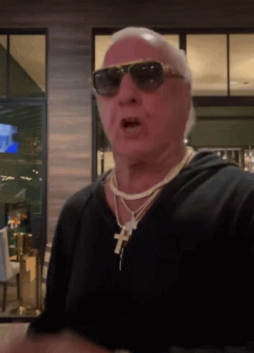 Ric Flair Enthusiastic Wooo GIF