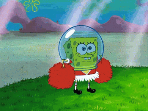 Spongebob Energetic Wooo GIF