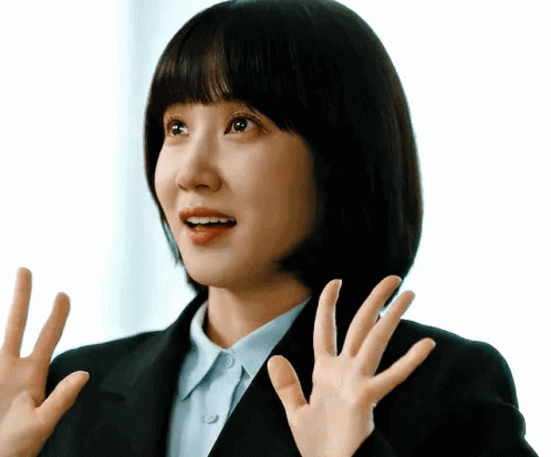 Park Eun Bin Shocked Wooo GIF