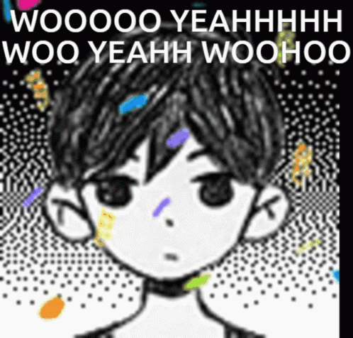Omori Sarcastic Wooo GIF