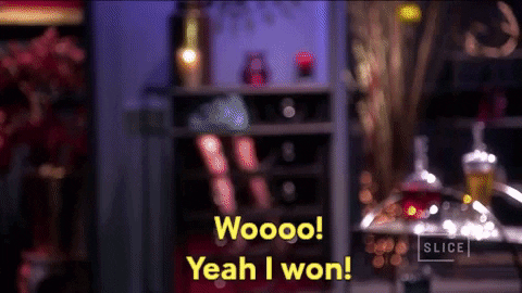 Woooh Yeah I Won Reaction GIF