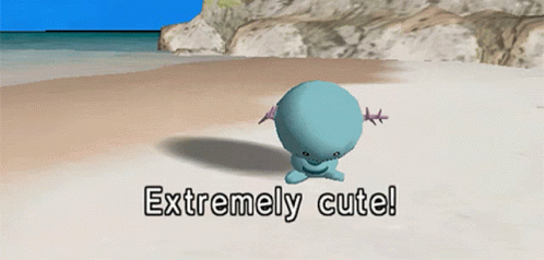 Wooper Extremely Cute GIF