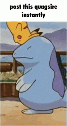 Wooper Falling Asleep GIF