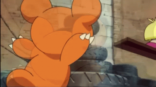 Wooper Flying On A Seesaw GIF