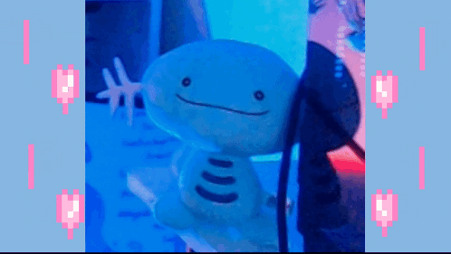 Wooper Tapped In Forehead GIF