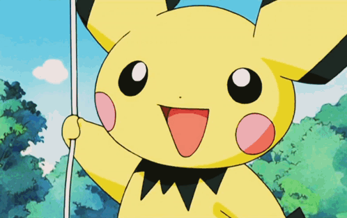 Woopers Balloon Lifts Pikachu GIF