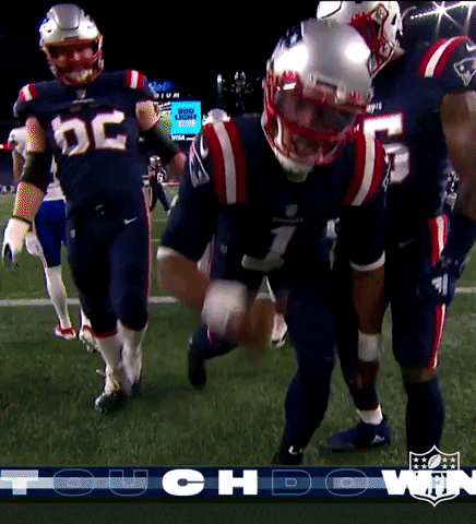 Word Touchdown On Screen GIF