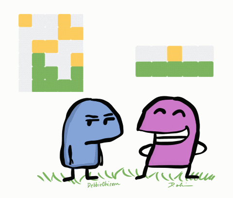 Wordle Birthday One Guess GIF