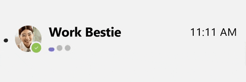 Work Bestie Message GIF