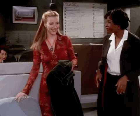 Work Bestie Office Surprise GIF