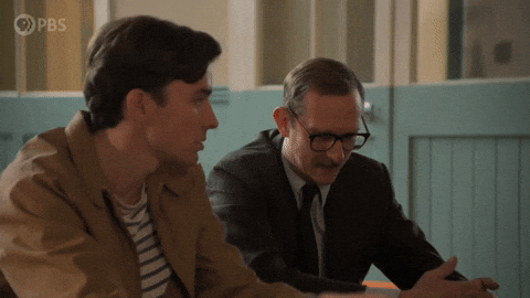 Work Bestie One Arm Hug GIF