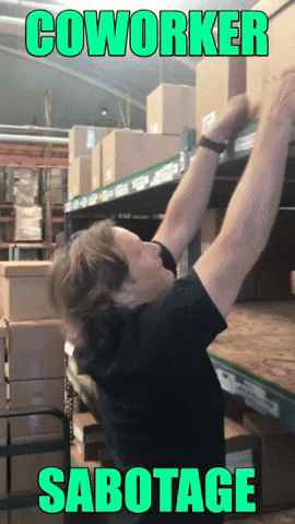 Work Bestie Sabotage GIF
