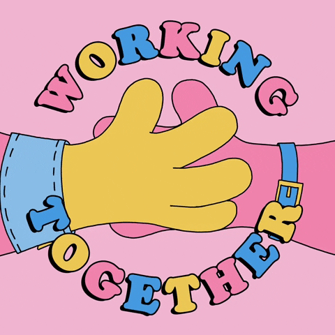 Work Bestie Working Together GIF