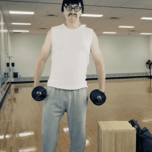 Work Out At Gym Like This GIF