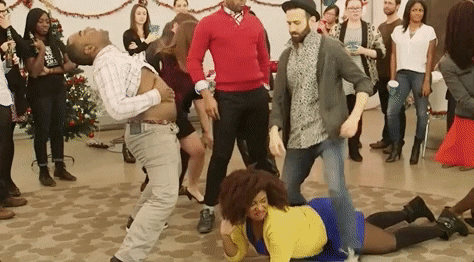 Work Party Getting Wild GIF