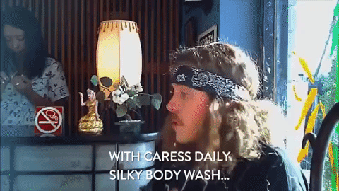 Workaholics Show Blake Anderson Daily Caressing Silky Body Wash GIF