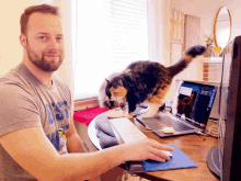 Working From Home Wfh Cats Laptop Meme GIF