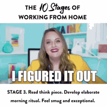 Working From Home Wfh Morning Ritual Read GIF