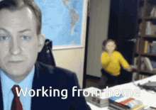 Working From Home Wfh Robert Kelly Bbc Live Kid GIF