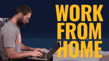 Working From Home Wfh Typing Chill Cool Vacation GIF