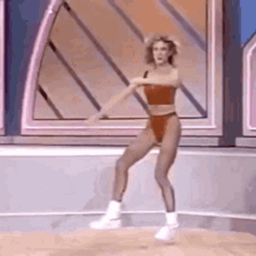 Workout On The Stage GIF