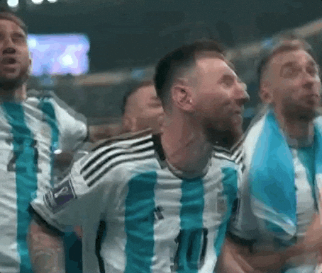 World Cup Argentina Football Team Jumping GIF