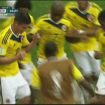 World Cup Colombia Football Team Dancing GIF