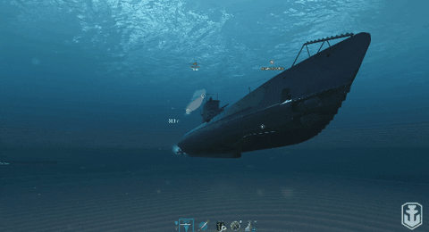 World Of Warships Torpedo Firing GIF