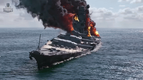 World Of Warships Yamato Sinking GIF