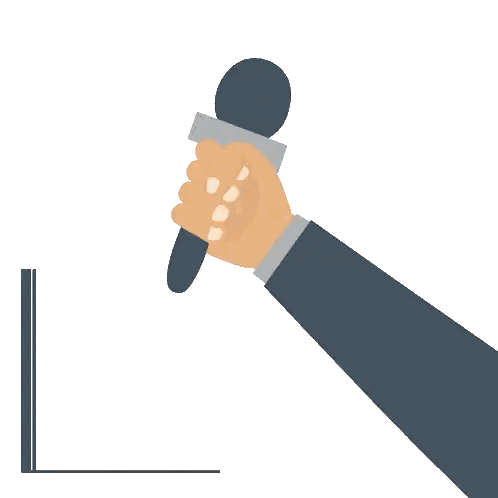 World Press Freedom Day Poster with Microphone