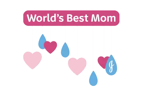 World's Best Mom Hearts