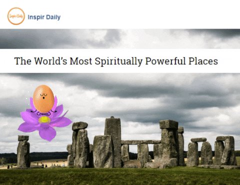 World's Spiritual Places Meditation Stonehenge GIF