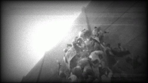 World War Z Vintage Zombie Stacking GIF