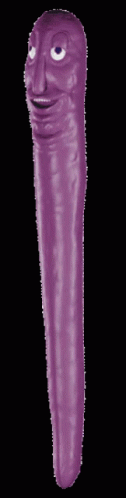 Tall Purple Worm GIF