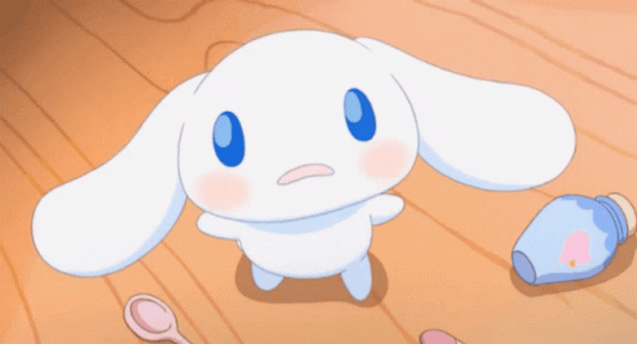 Worried Cinnamoroll Broken Jar GIF