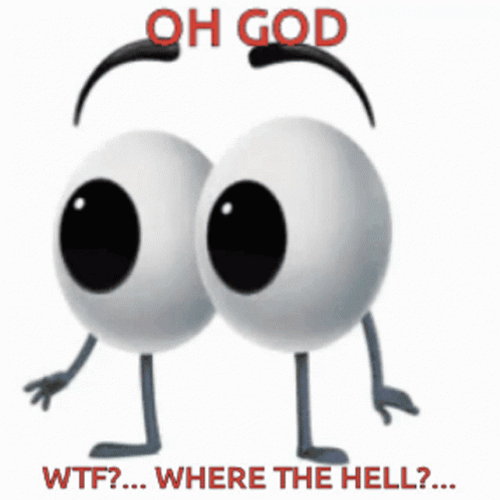 Worried Eyes Where  GIF