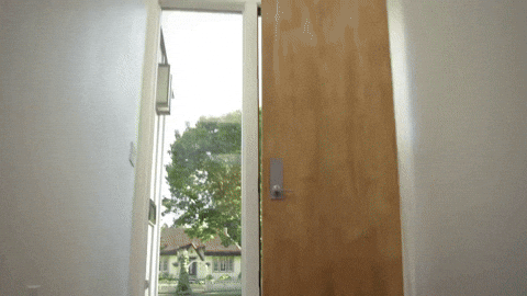 Worried Man Ambush Doors GIF